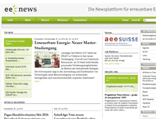 Tablet Screenshot of eenews.ch